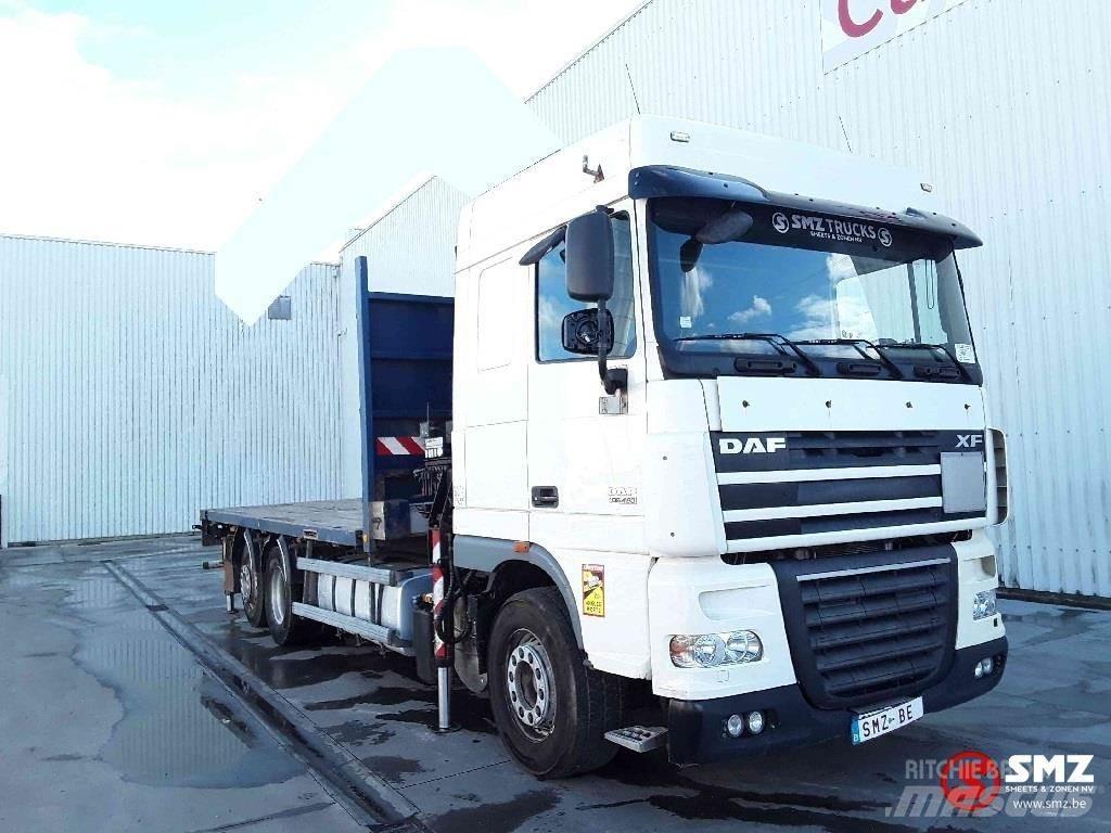 DAF 105 XF 460 6x2 Platós / Ponyvás teherautók