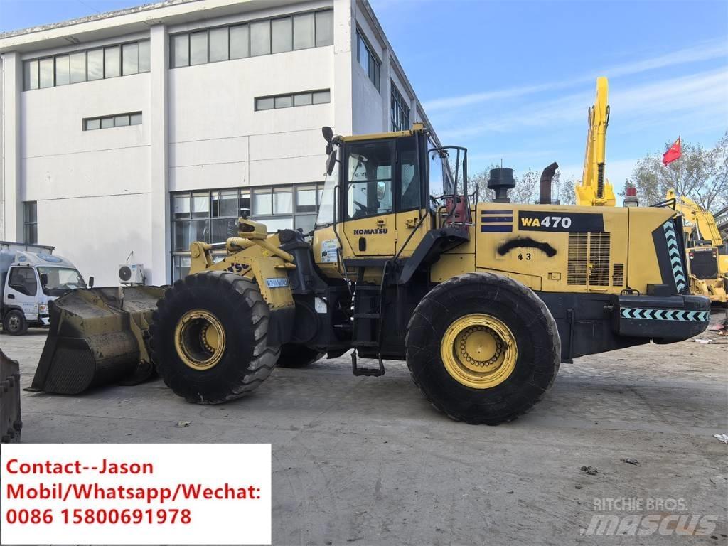 Komatsu WA 470-6H Gumikerekes homlokrakodók