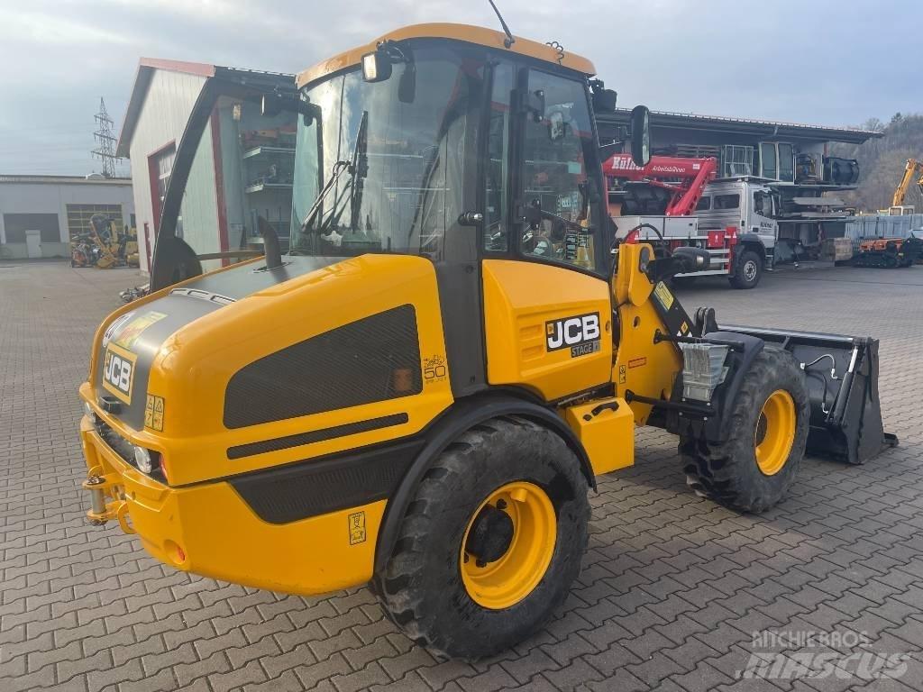 JCB 407 Gumikerekes homlokrakodók