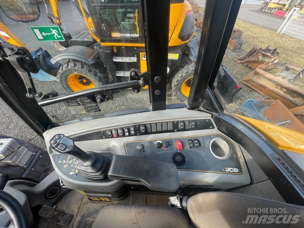 JCB 407 Gumikerekes homlokrakodók