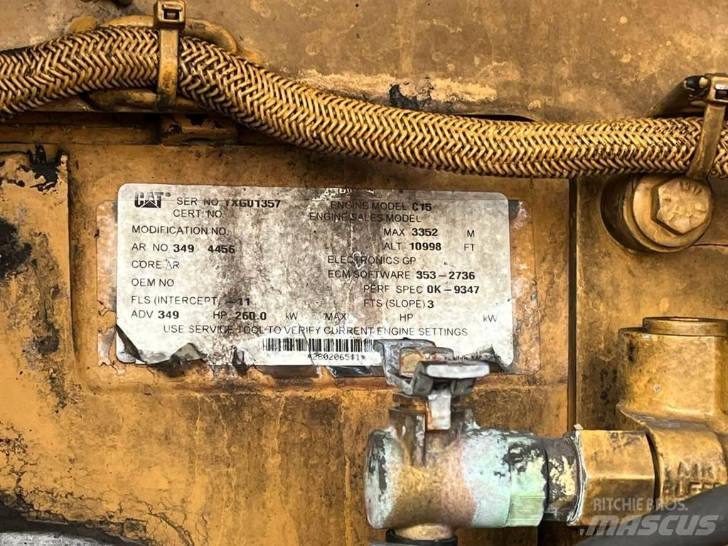 CAT 980H Gumikerekes homlokrakodók