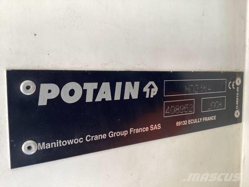 Potain MD238A Torony daruk