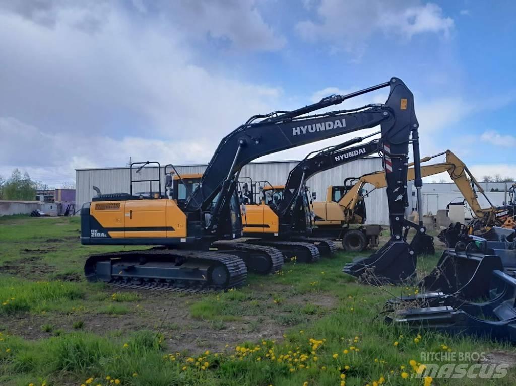 Hyundai HX210AL Lánctalpas kotrók
