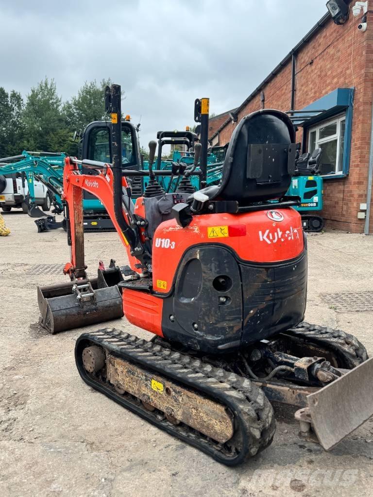 Kubota U 10 Mini kotrók < 7t