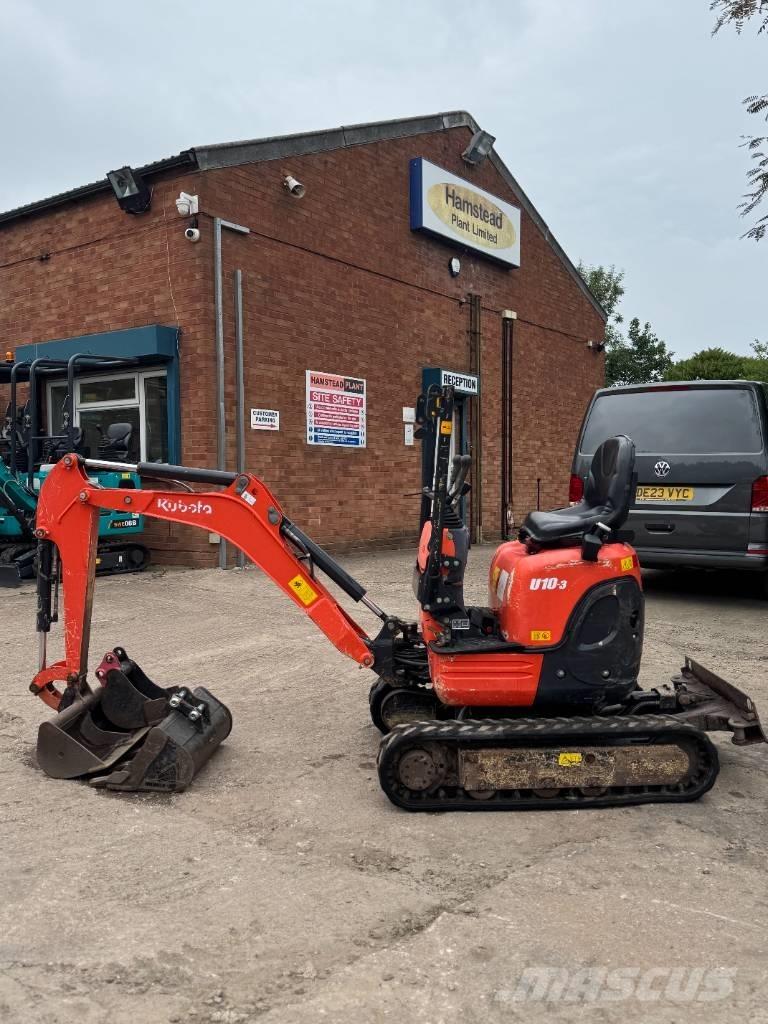 Kubota U 10 Mini kotrók < 7t