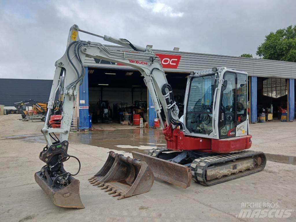 Takeuchi TB 257 FR Mini kotrók < 7t