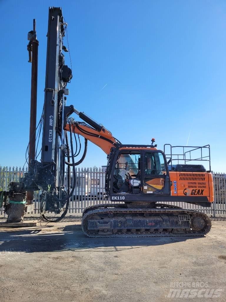 Geax EK110 Cölöp fúrók