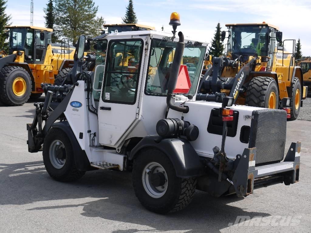 Wille 455 B Gumikerekes homlokrakodók