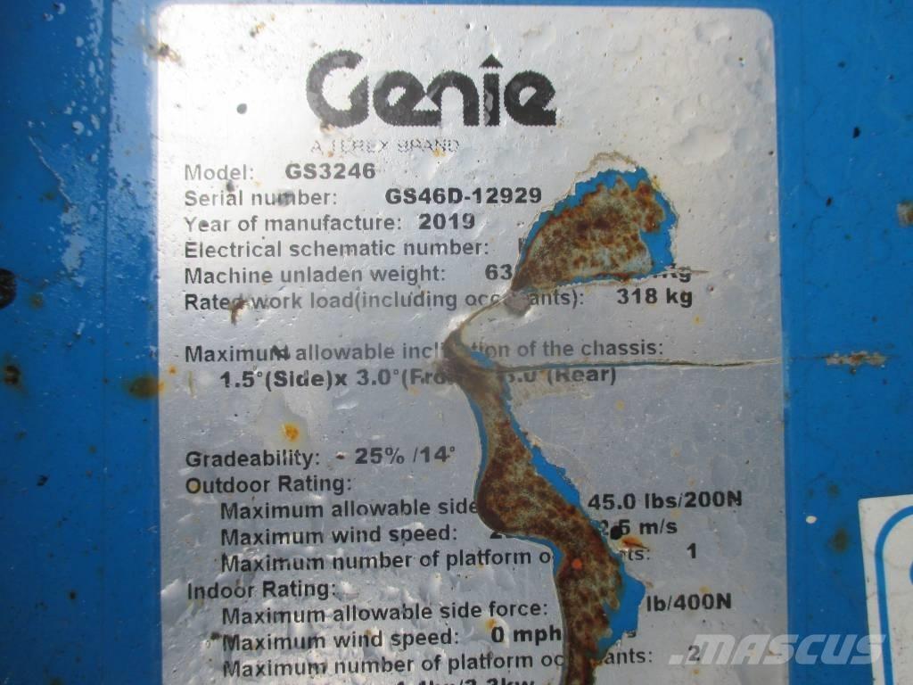 Genie GS 3246 Ollós emelők