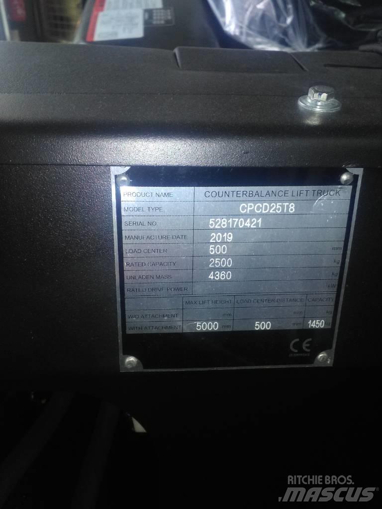  MB CPCD25T8-S4S Dízel targoncák
