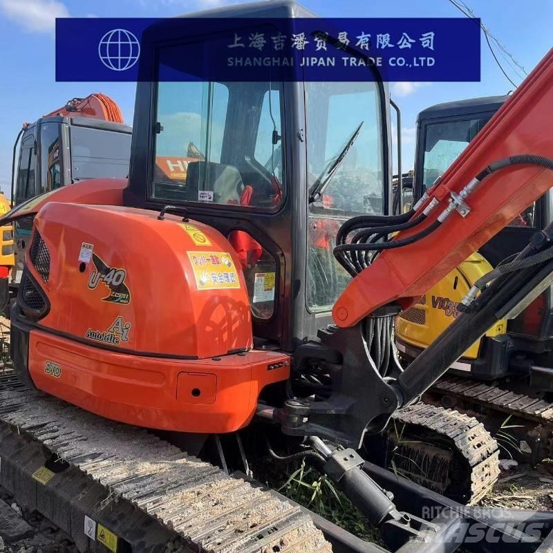 Kubota U 40 Mini kotrók < 7t