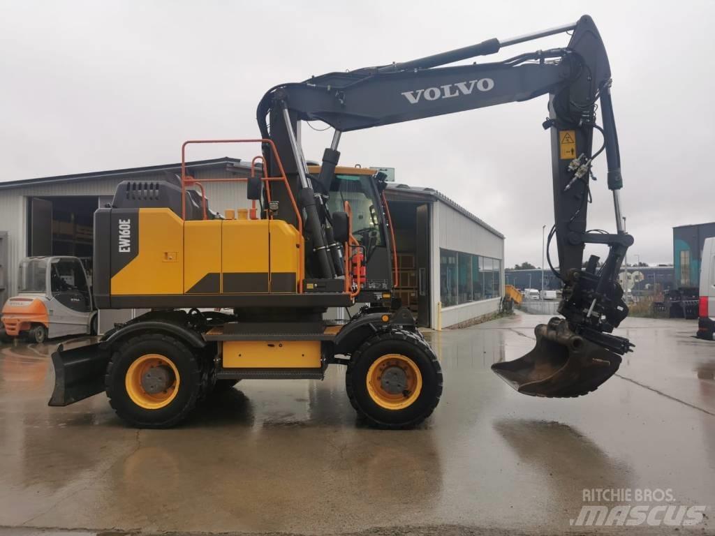 Volvo EW160E Gumikerekes kotrók