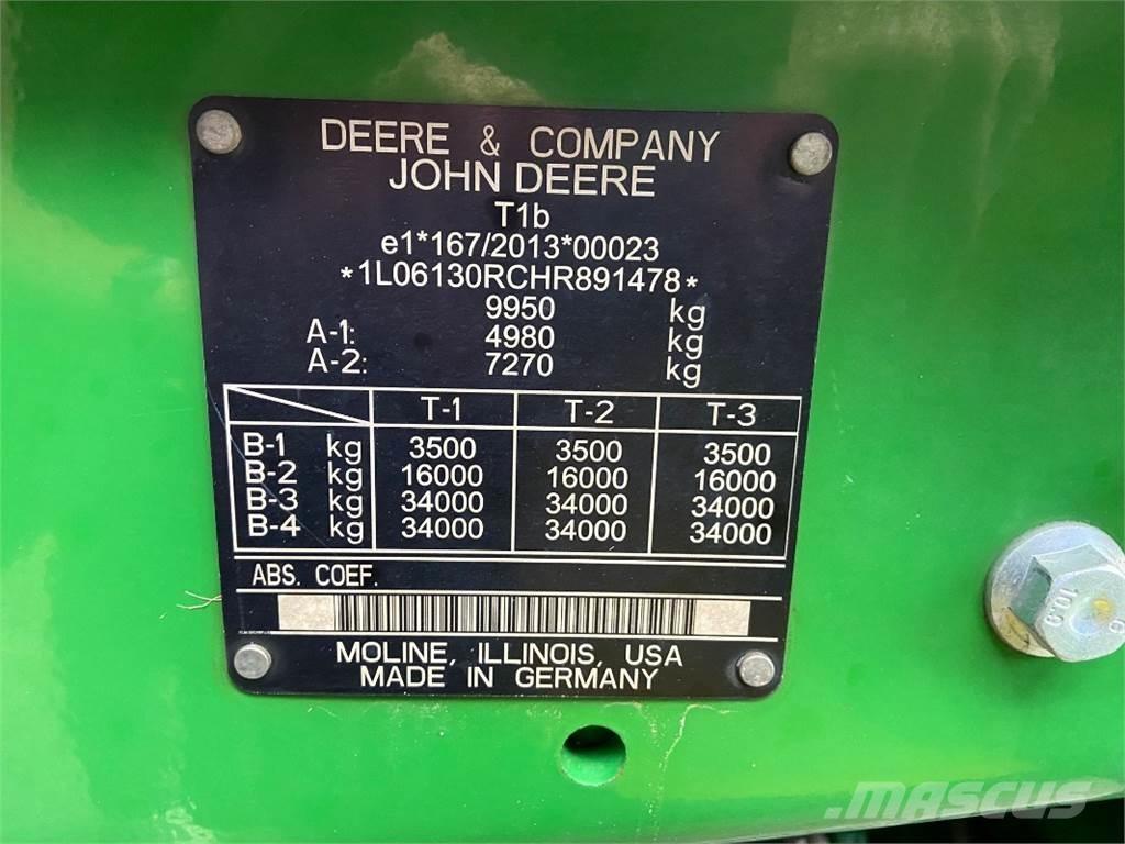 John Deere 6130R Traktorok
