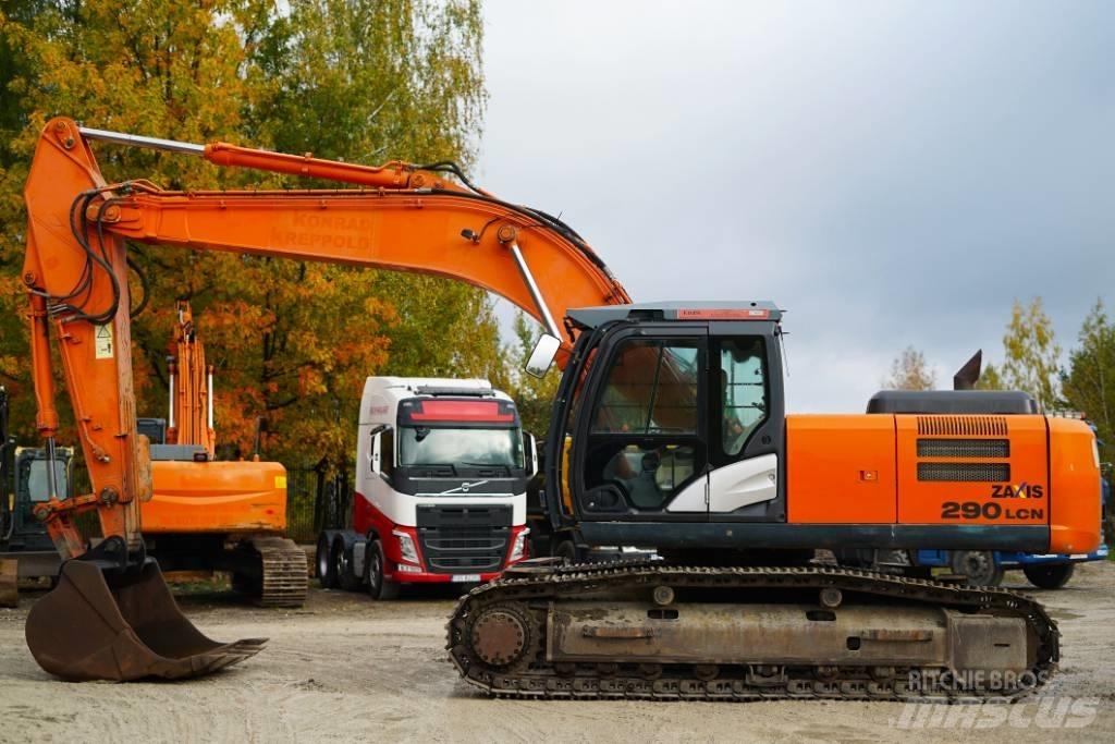 Hitachi ZX 290 Lánctalpas kotrók