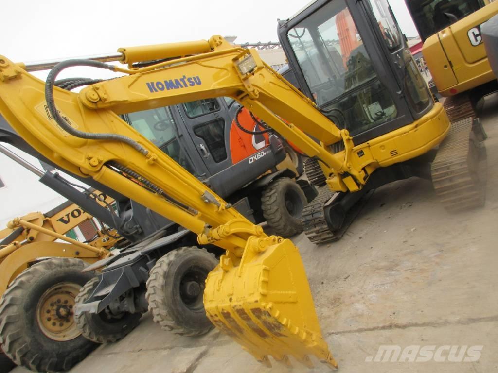 Komatsu PC 35 MR Mini kotrók < 7t