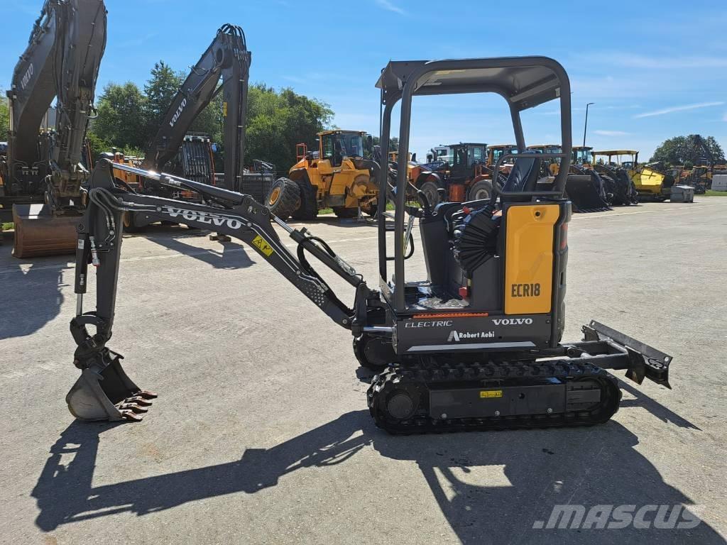 Volvo JECR18E Mini kotrók < 7t