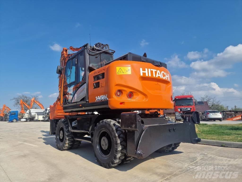 Hitachi ZX 145 W-6 Gumikerekes kotrók