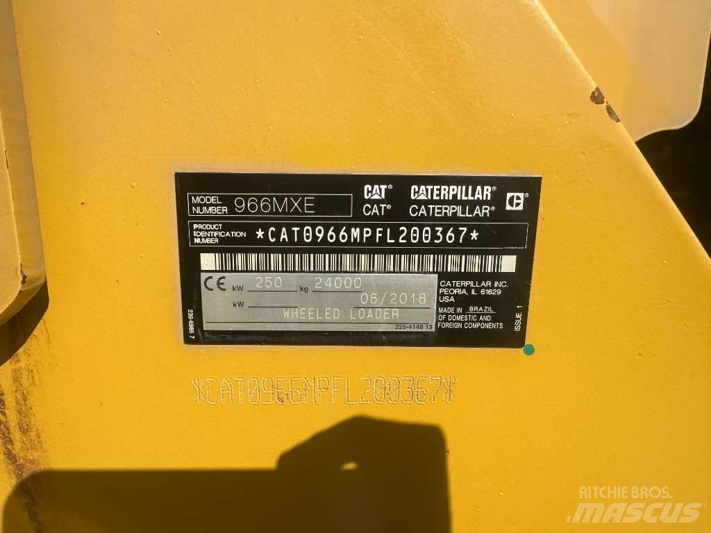 CAT 966 MXE Gumikerekes homlokrakodók