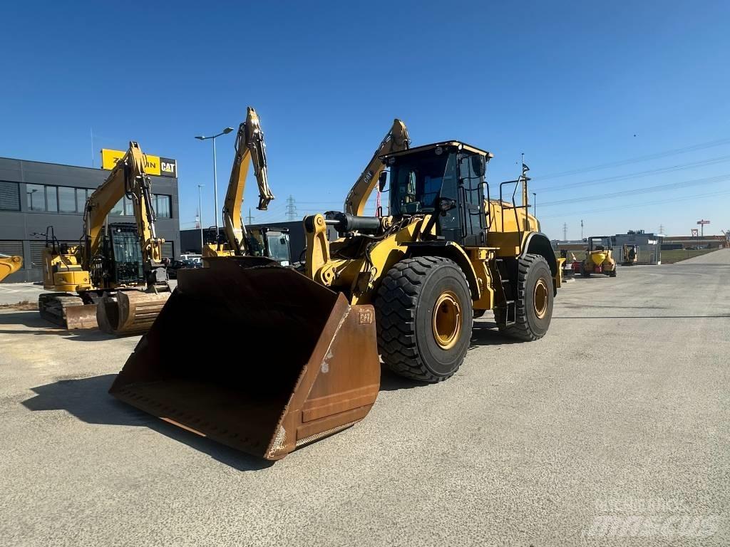 CAT 966 MXE Gumikerekes homlokrakodók