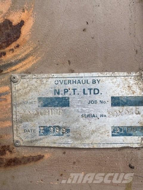 CAT D 6 D lánctalpas dózerek