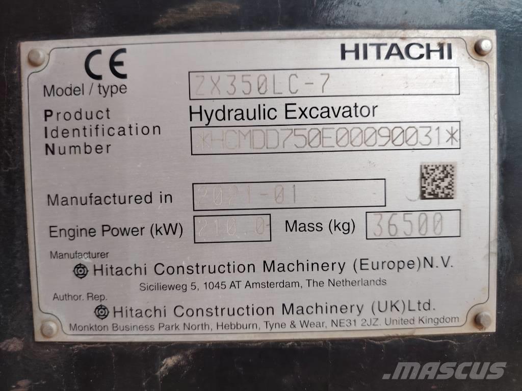 Hitachi 350LC Lánctalpas kotrók