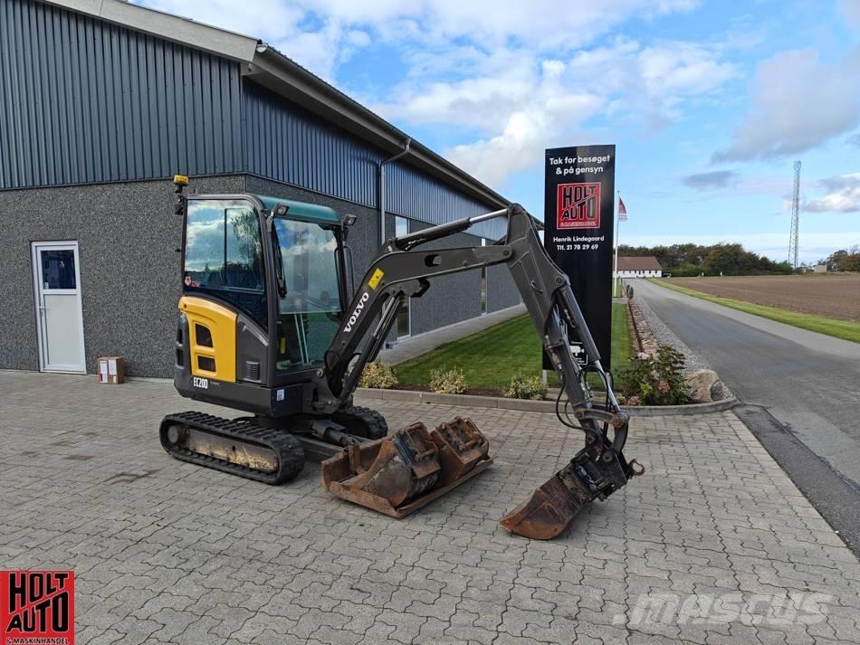 Volvo EC 20 D Mini kotrók < 7t