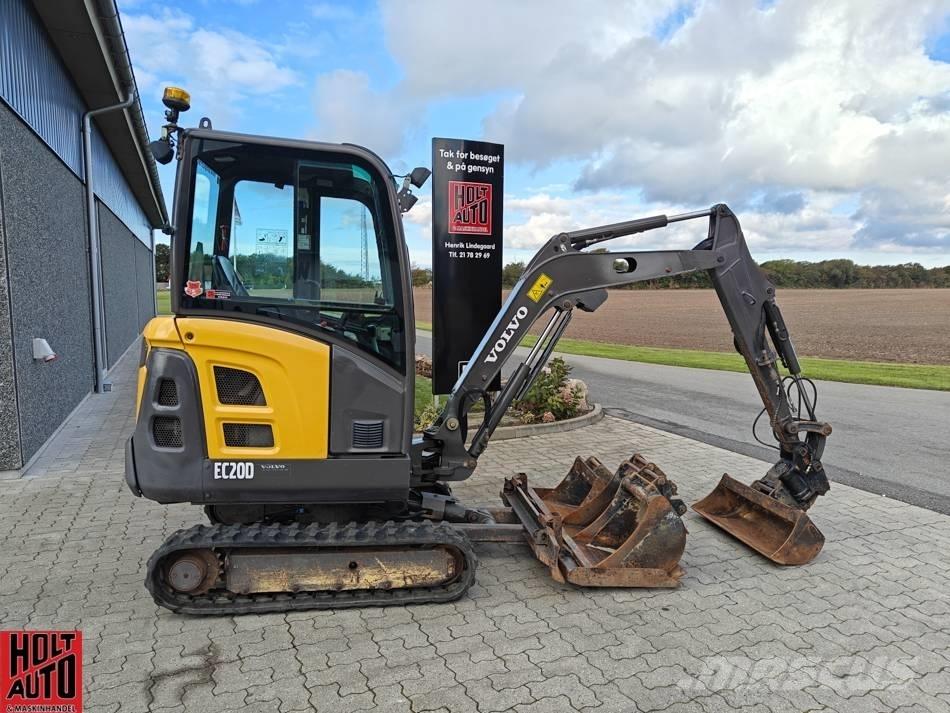 Volvo EC 20 D Mini kotrók < 7t