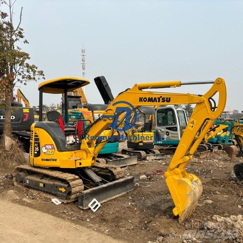 Komatsu PC35MR Mini kotrók < 7t