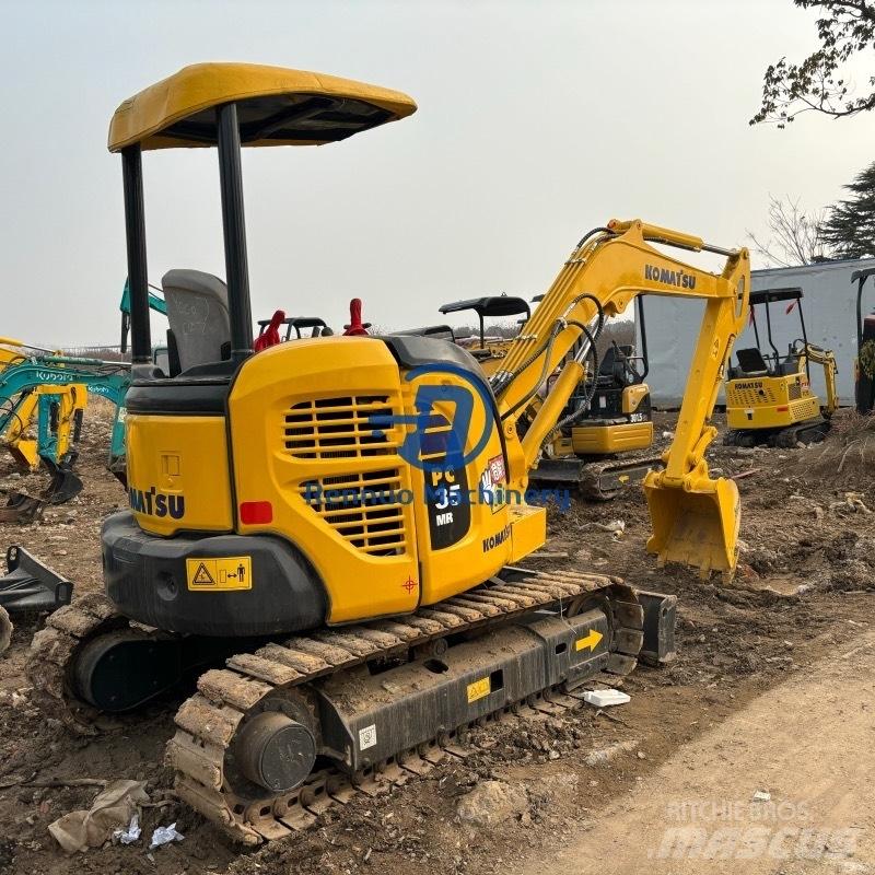Komatsu PC35MR Mini kotrók < 7t