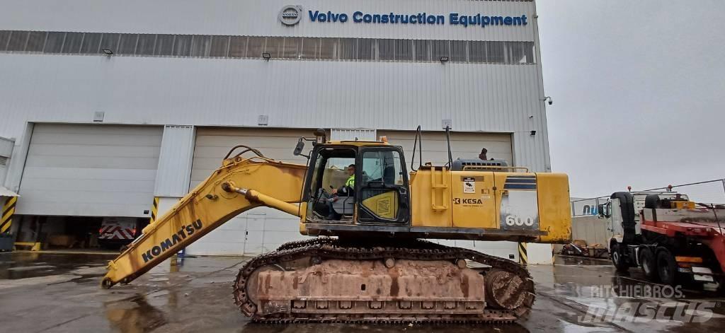 Komatsu PC 600 LC-8 Lánctalpas kotrók