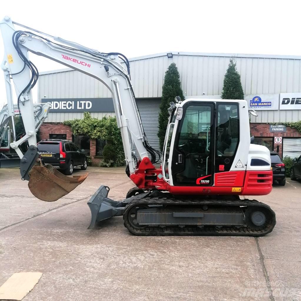 Takeuchi TB290 Közepes (midi) kotrók 7 t - 12 t