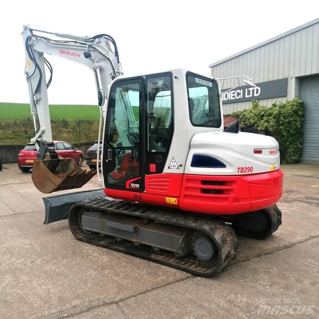 Takeuchi TB290 Közepes (midi) kotrók 7 t - 12 t