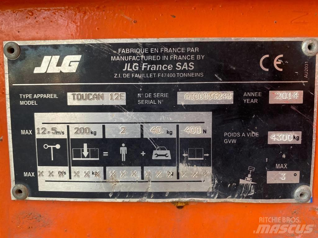 JLG Toucan 12 E Karos emelők