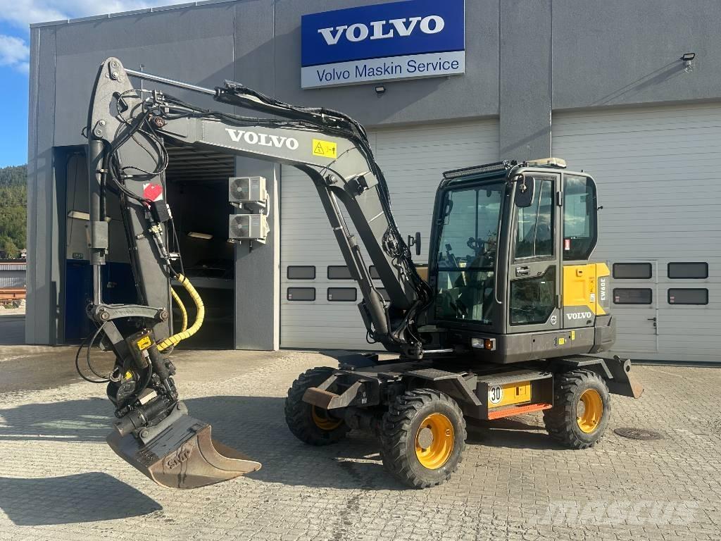 Volvo EW60E Gumikerekes kotrók