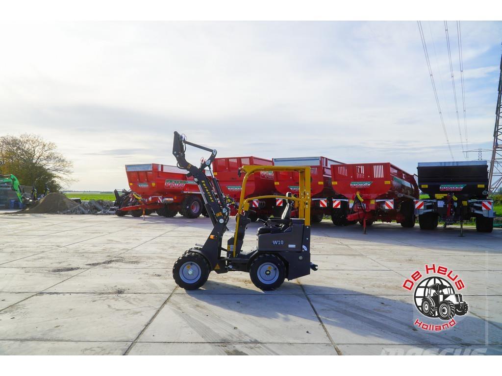 Eurotrac W10 Gumikerekes homlokrakodók