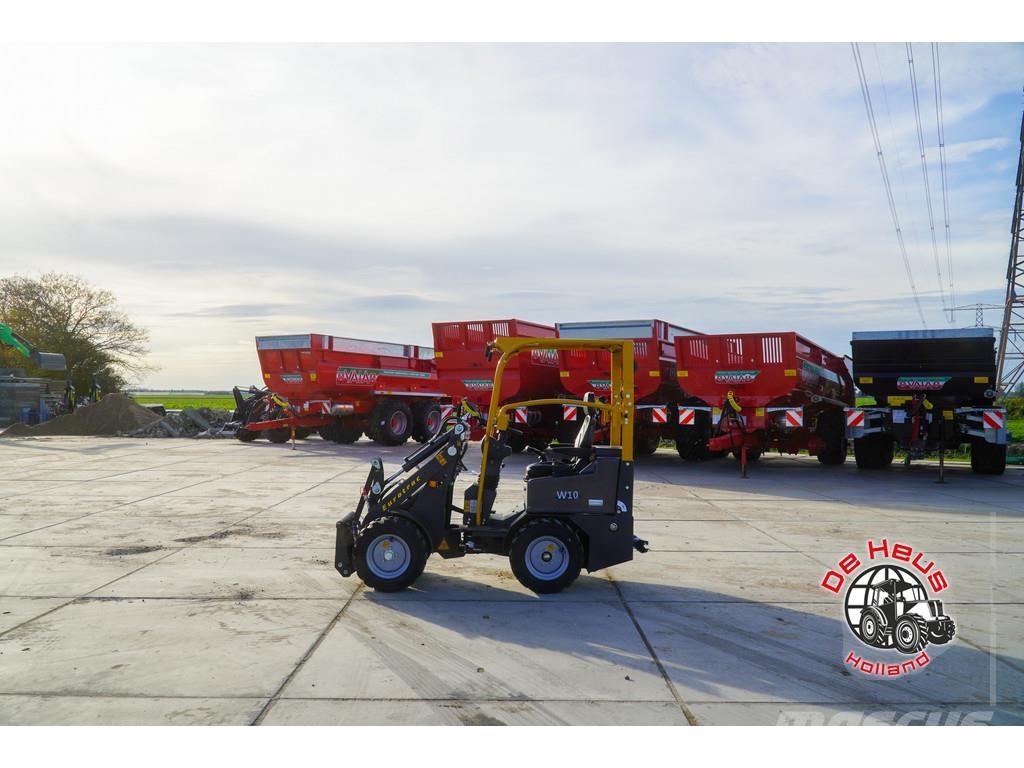 Eurotrac W10 Gumikerekes homlokrakodók