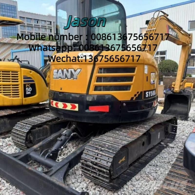 Sany SY 50 U Mini kotrók < 7t