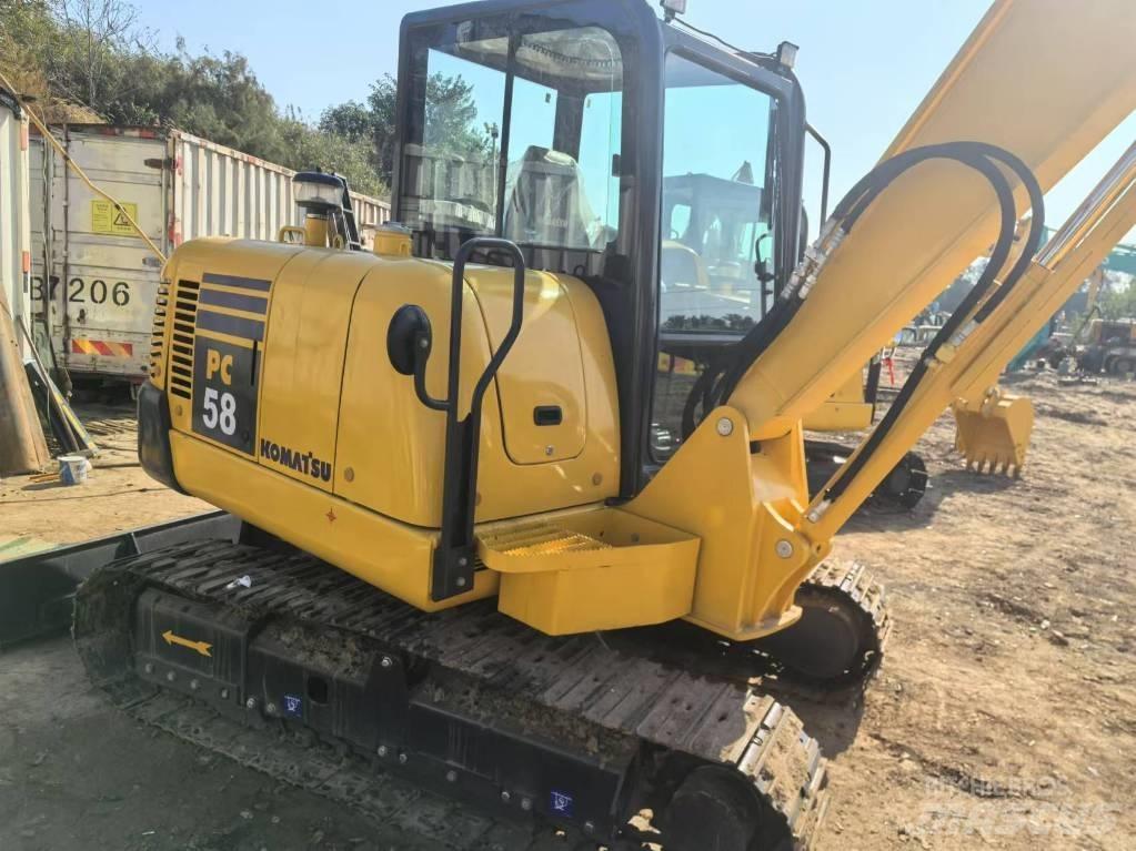 Komatsu PC 58 Mini kotrók < 7t