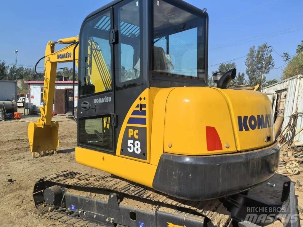 Komatsu PC 58 Mini kotrók < 7t