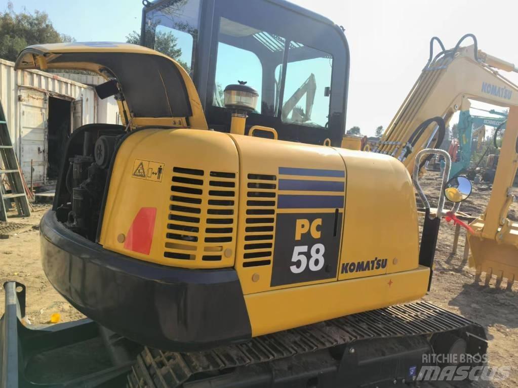 Komatsu PC 58 Mini kotrók < 7t