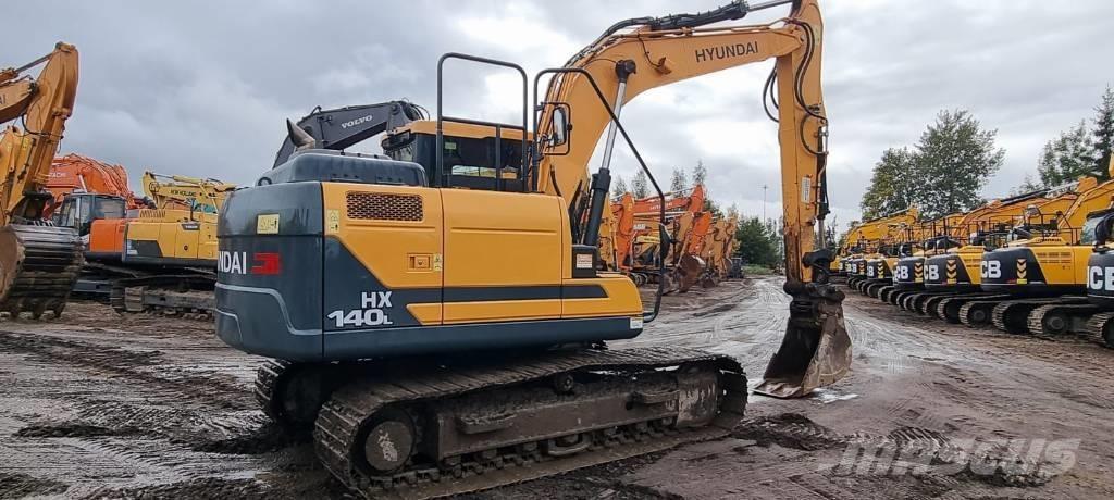 Hyundai HX 140 L Lánctalpas kotrók