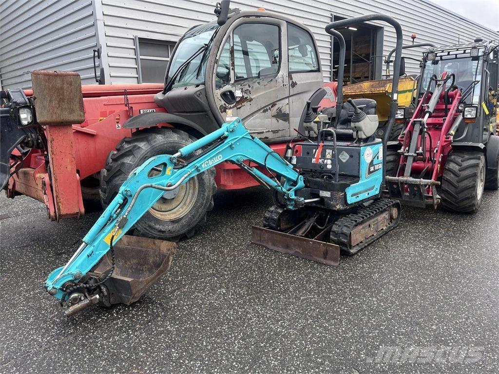 Kobelco SK10SR-2 Gumikerekes kotrók