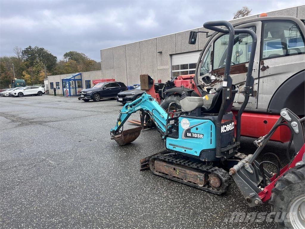 Kobelco SK10SR-2 Gumikerekes kotrók