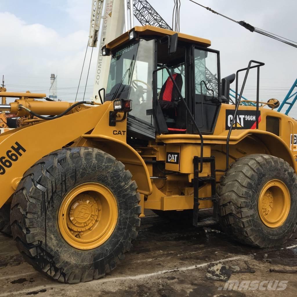CAT 966H Gumikerekes homlokrakodók