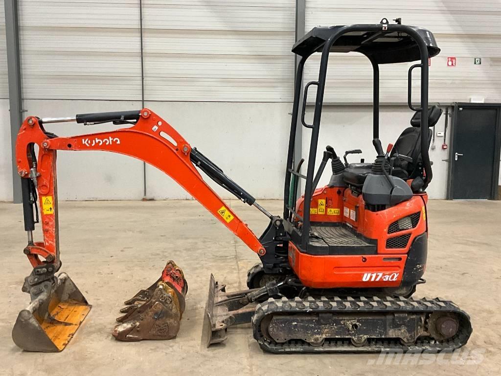 Kubota U 17-3 A Mini kotrók < 7t