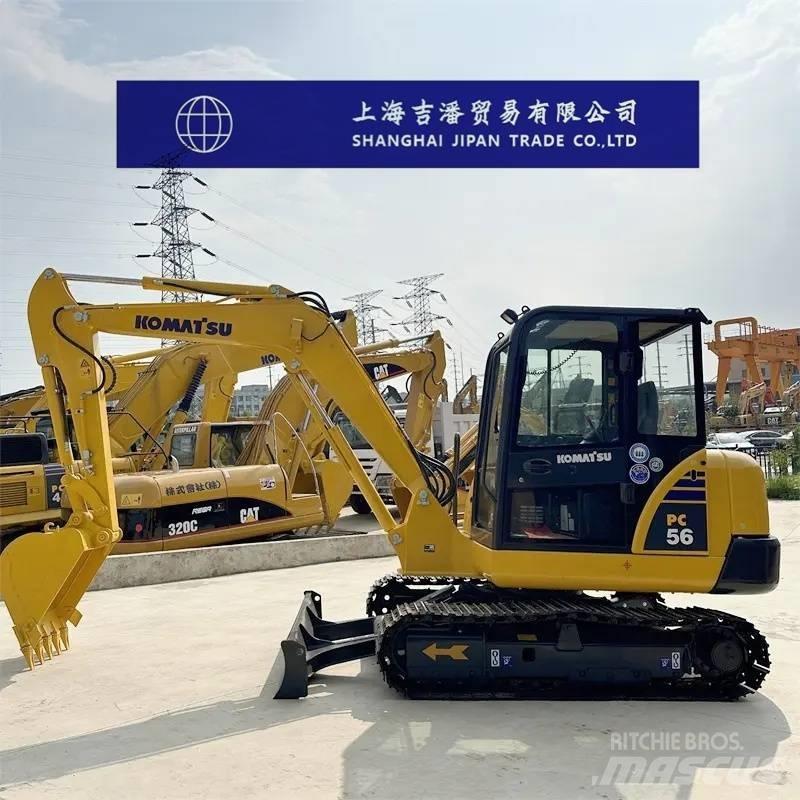 Komatsu PC 56 Mini kotrók < 7t