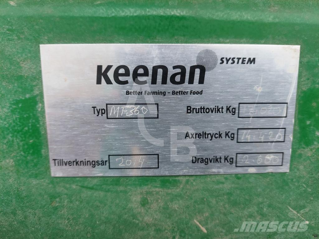Keenan MF360 Takarmánykeverők