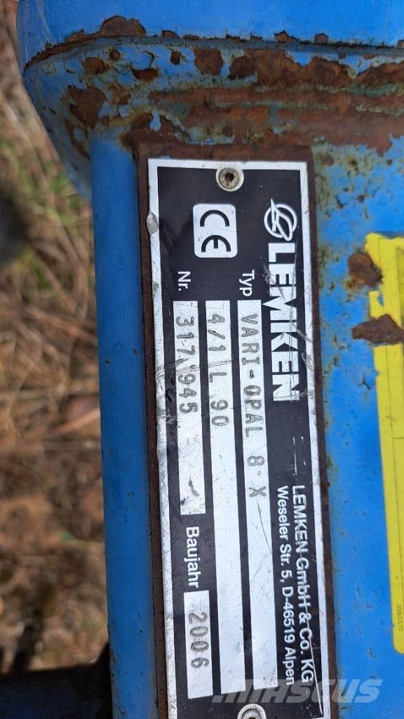 Lemken Variopal 8 X Váltvaforgató ekék