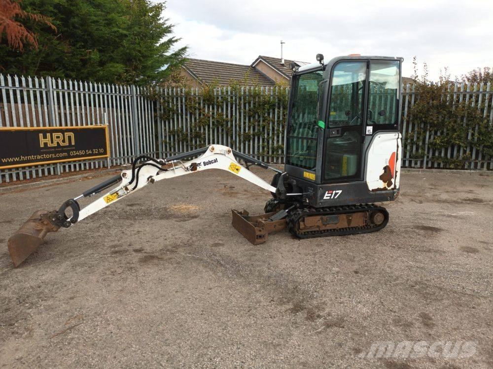 Bobcat E 17 Mini kotrók < 7t