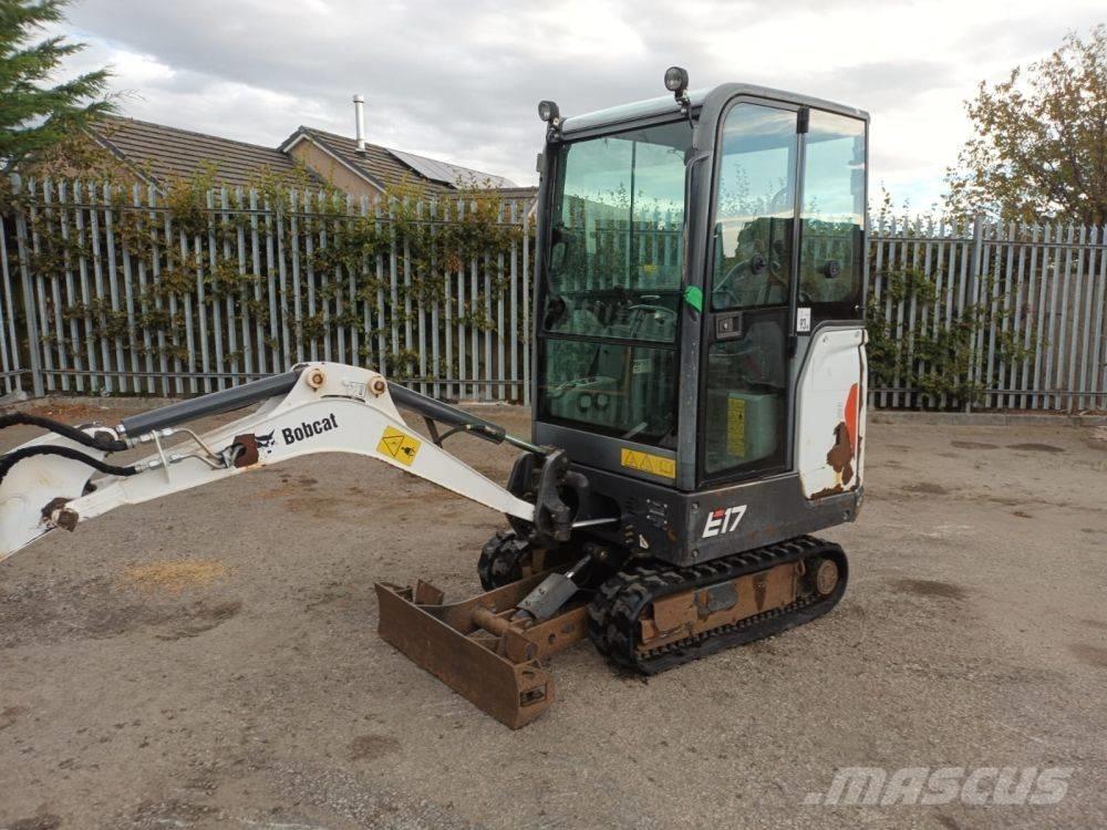 Bobcat E 17 Mini kotrók < 7t